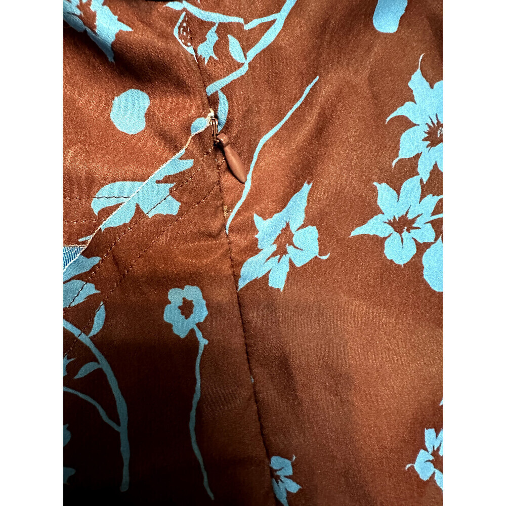 Andersson Bell Ophelia Flower Leopard-Print Dress SIZE M $655 - Picture 13 of 15